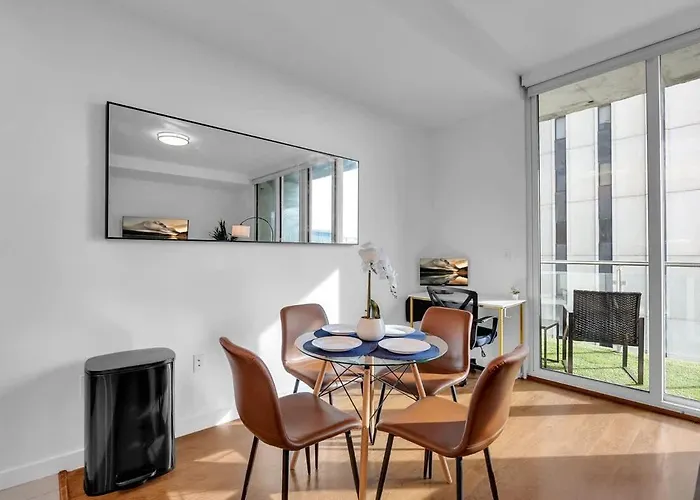 Charming 1br Nearbokcntr-gym,lounge,balcony,petok